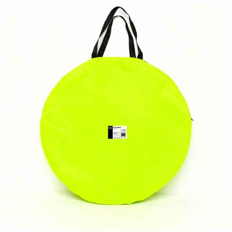 Pop-up soccer training goal - neon green (M) 120x80x80 cm - MNEX PRO FIGHTING LIMITED