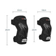 PRO - BIKER 2 - in - 1 Outdoor Sports Knee Pads with Reflective Strip for Hiking, Skiing, Motorcycle and Bicycle Riding Protective Gear - MNEX PRO FIGHTING LIMITED
