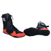 Professional Men's Boxing Boots - Red/Black Cowhide Leather - Rubber Sole - UK Sizes 7 - 12 - Perfect for Boxing, Kickboxing, and Martial Arts Training - MNEX PRO FIGHTING LIMITED