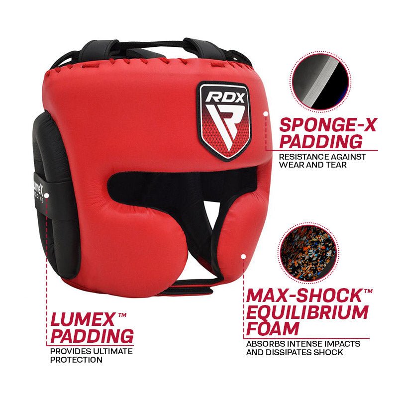 RDX APEX Boxing Head Gear With Cheek Protector - MNEX PRO FIGHTING LIMITED