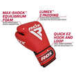 RDX APEX Sparring/Training Boxing Gloves Hook & Loop - MNEX PRO FIGHTING LIMITED