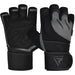 RDX L4 Open Finger Weightlifting Gym Gloves - MNEX PRO FIGHTING LIMITED