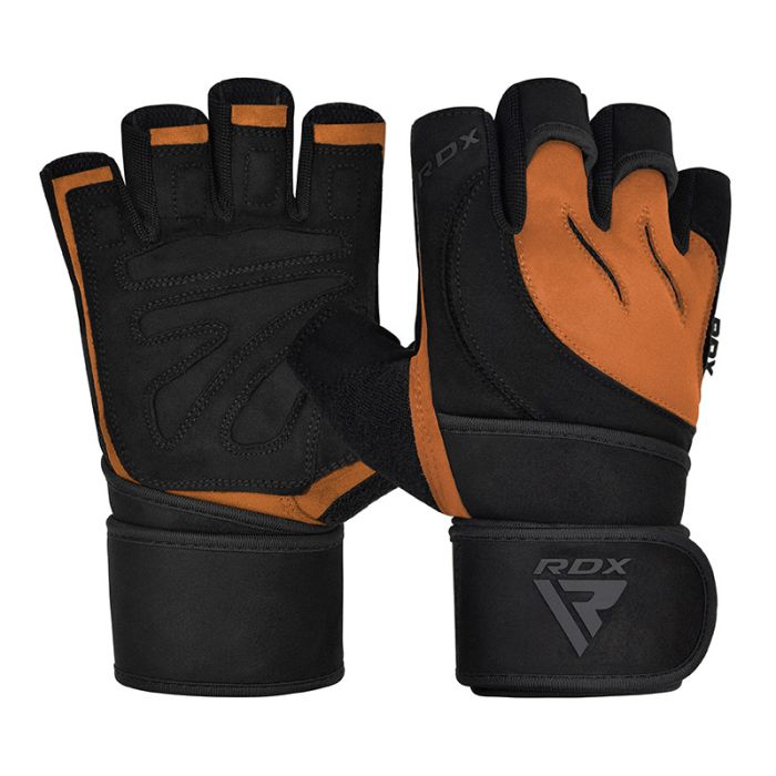 RDX L4 Open Finger Weightlifting Gym Gloves - MNEX PRO FIGHTING LIMITED