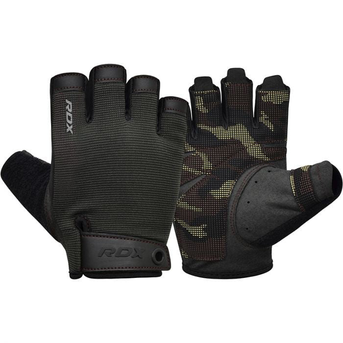 RDX T2 Weightlifting Half Finger Gym Gloves - MNEX PRO FIGHTING LIMITED