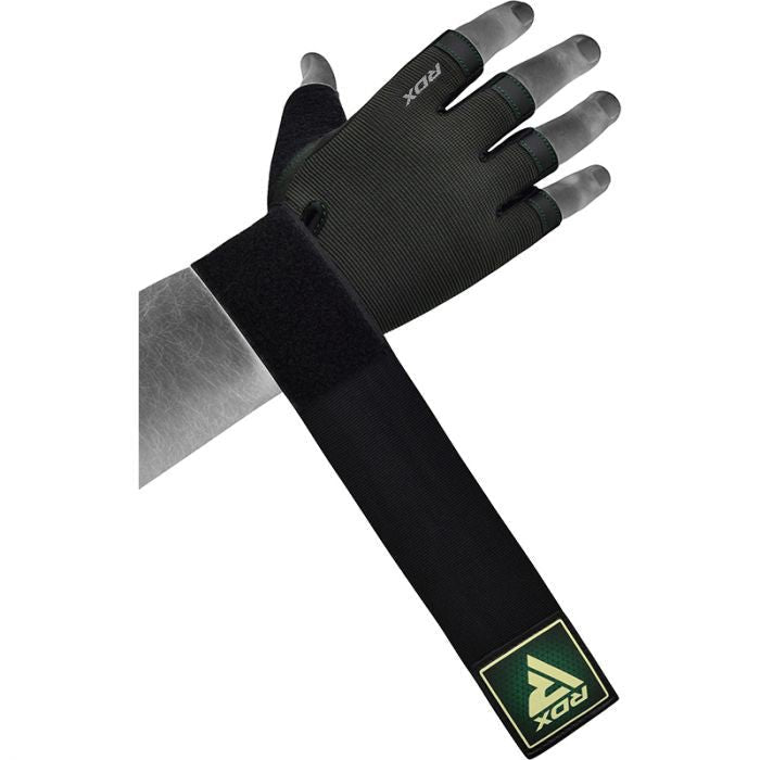RDX T2 Weightlifting Half Finger Gym Gloves - MNEX PRO FIGHTING LIMITED