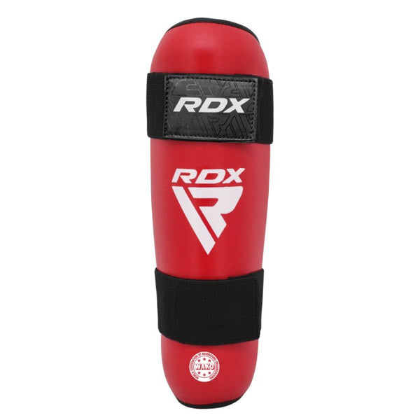 RDX WAKO SHIN GUARD T2 Red - MNEX PRO FIGHTING LIMITED