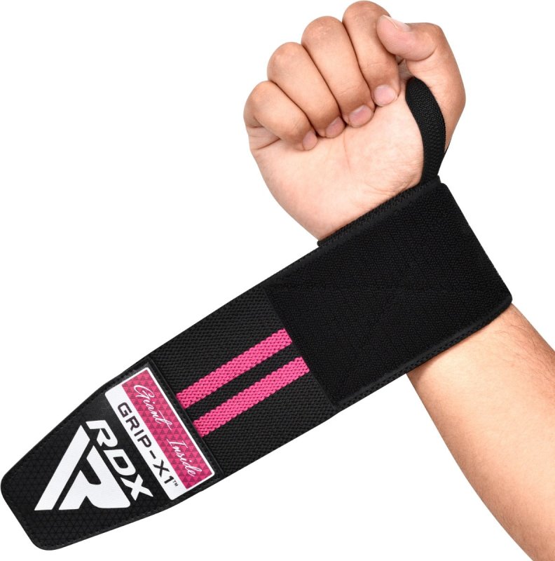 RDX WR11 Gym Wrist Wrap - Heavy-Duty Support with Thumb Loop, Quick-EZ Closure - MNEX PRO FIGHTING LIMITED