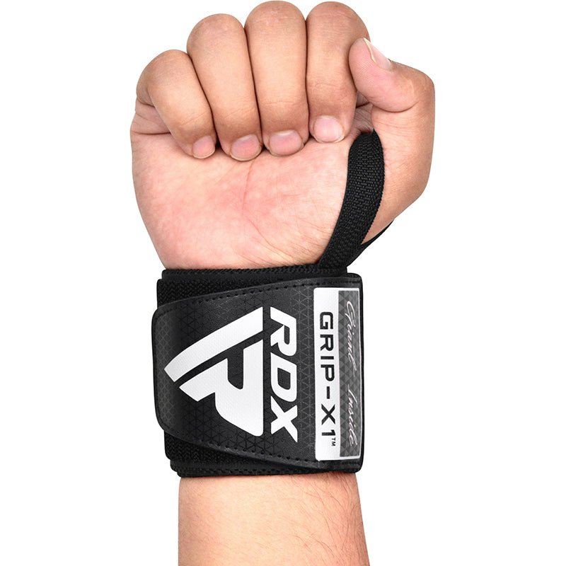 RDX WR11 Gym Wrist Wrap - Heavy-Duty Support with Thumb Loop, Quick-EZ Closure - MNEX PRO FIGHTING LIMITED