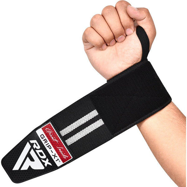 RDX WR11 Gym Wrist Wrap - Heavy-Duty Support with Thumb Loop, Quick-EZ Closure - MNEX PRO FIGHTING LIMITED