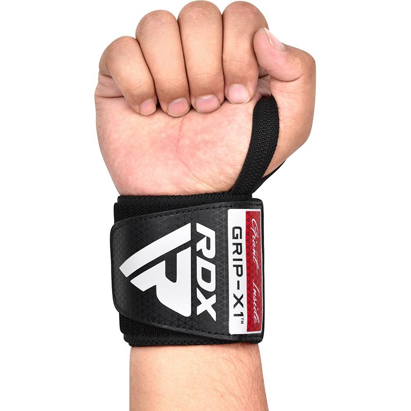 RDX WR11 Gym Wrist Wrap - Heavy-Duty Support with Thumb Loop, Quick-EZ Closure - MNEX PRO FIGHTING LIMITED
