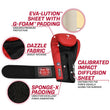 RDX APEX Sparring/Training Boxing Gloves Hook & Loop #color_red