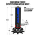 RDX F6 6FT KARA BLUE FREE STANDING PUNCH BAG WITH MITTS SET#color_blue