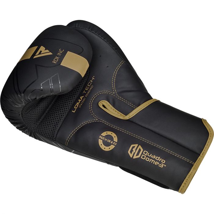 RDX F6 Kara Kids Boxing Gloves 6oz#color_golden