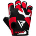 RDX F6 Fitness Gym Gloves#color_red