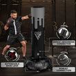 RDX F9 5FT ADULTS FREE STANDING PUNCH BAG WITH BAG MITTS#color_grey