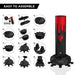 RDX F9 5FT ADULTS FREE STANDING PUNCH BAG WITH BAG MITTS#color_red