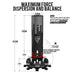 RDX F9 6FT ADULTS FREE STANDING PUNCH BAG WITH BAG MITTS FOR TRAINING & WORKOUT SET#color_grey