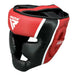 RDX HEAD GUARD AURA PLUS T-17#color_red