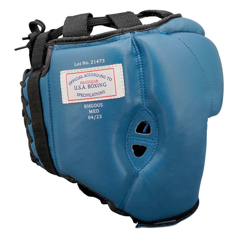 RDX OPEN FACE HEADGUARD  USA BOXING APPROVED#color_blue