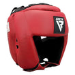RDX OPEN FACE HEADGUARD  USA BOXING APPROVED#color_red