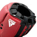 RDX OPEN FACE HEADGUARD  USA BOXING APPROVED#color_red