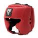 RDX HEADGUARD WITH CHEEK PROTECTION - USA BOXING APPROVED#color_red