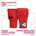 RDX 75cm Gel Inner Gloves with Wrist Strap#color_red