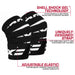 RDX K2 Compression Knee Wraps#color_black
