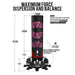 RDX KT Ronin 6ft 2-in-1 Blue Free Standing Target Punch Bags With Mitts Set#color_pink