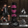 RDX KT Ronin 6ft 2-in-1 Blue Free Standing Target Punch Bags With Mitts Set#color_pink