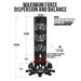 RDX KT Ronin 6ft 2-in-1 Blue Free Standing Target Punch Bags With Mitts Set#color_silver