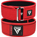 RDX RX1 Weight Lifting Belt#color_red