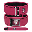 RDX RX1 4â€ Weight Lifting Belt For Women#color_pink