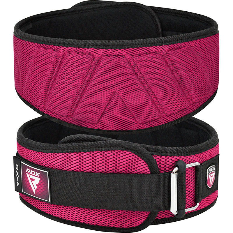 RDX RX4 Weightlifting Belt Purple-L #color_pink
