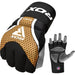 RDX T17 AURA MMA Grappling Training Gloves Gel Padded#color_golden