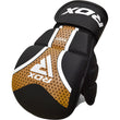 RDX T17 AURA MMA Hybrid Open Palm Grappling Gloves with Nova Tech#color_golden