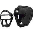 RDX T1F Head Guard with Removable Face Cage#color_black