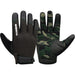 RDX T2 Touch Screen Friendly Full Finger Gym Gloves#color_army-green