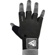 RDX T2 Weightlifting Half Finger Gym Gloves#color_black