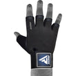 RDX T2 Weightlifting Half Finger Gym Gloves#color_blue