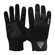 RDX W1F Full Finger Gym Workout Gloves#color_black