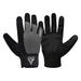 RDX W1F Full Finger Gym Workout Gloves#color_grey