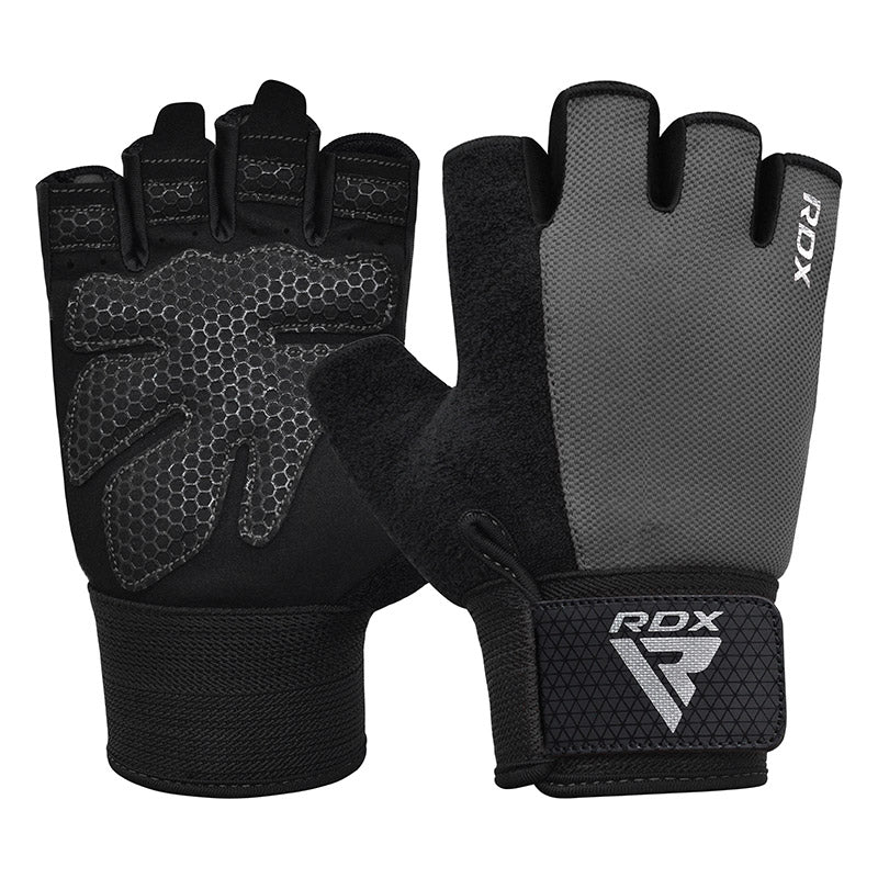RDX weight lifting 8 Figure Strap#color_grey