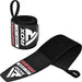 RDX W3 IPL USPA Approved Powerlifting Wrist Support Wraps with Thumb Loops OEKO-TEXÂ®Â Standard 100 certified#color_black