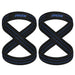 RDX weight lifting 8 Figure Strap#color_blue