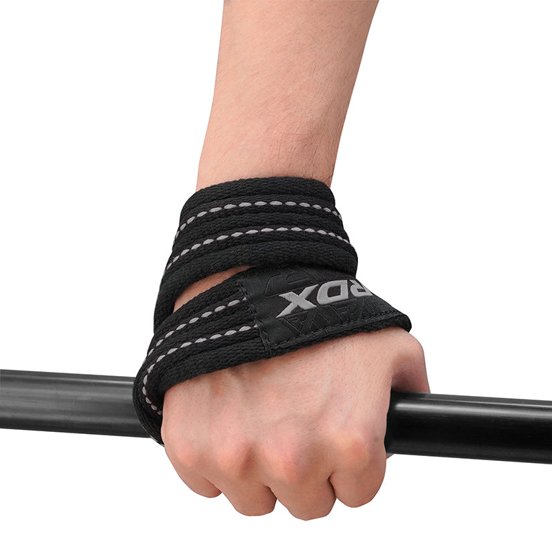 RDX weight lifting 8 Figure Strap#color_grey