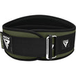 RDX X3 6 INCH Weightlifting Neoprene Gym Belt#color_green