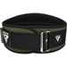 RDX X3 6 INCH Weightlifting Neoprene Gym Belt#color_green