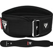 RDX X3 6 INCH Weightlifting Neoprene Gym Belt#color_black