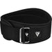 RDX X3 6 INCH Weightlifting Neoprene Gym Belt#color_black